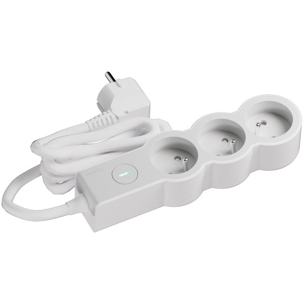 Multiprise 3x2p+t 16a 230v-3680w inter on/off - cordon 3m - b - Legrand - 049632