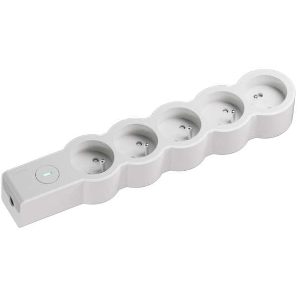 Multiprise 5x2p+t 16a 230v-3680w inter on/off - à câbler - b - Legrand - 049642
