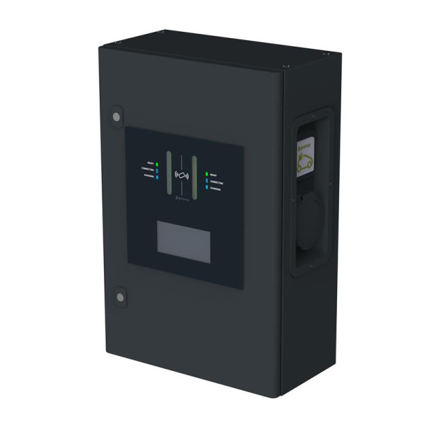 Green'up control borne de recharge metal 7/22kw mode 2 + 3 pour 2 vehicules - Legrand - 058029