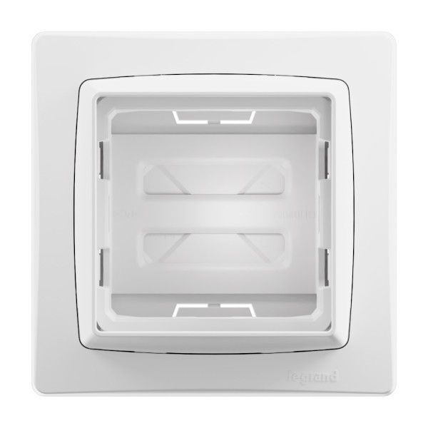 Adaptateur saillie pour mosaic - complet blanc - Legrand - 086099L