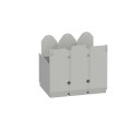 Cache-bornes 3p - ip30 - dpx³ 400 1000 v~ - Legrand - 424978