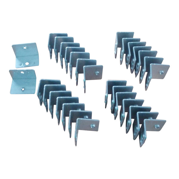 Ensemble supports métalliques xl³ - robustesse - installation facile - Legrand - 981623