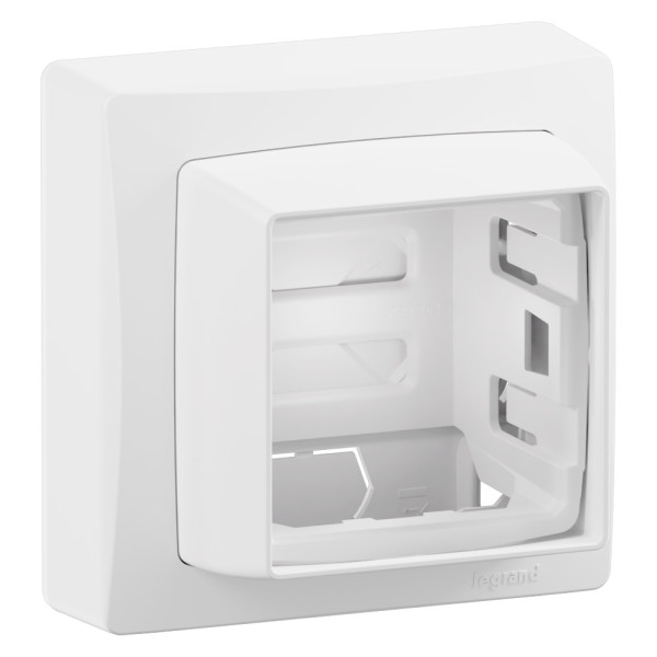 Adapteur pour fonctions de la gamme mosaic - les apparents - blanc - Legrand - ALB172WH