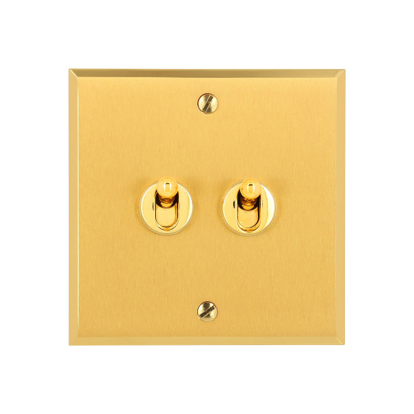 Art d'arnould - vv + poussoir à levier -1p- mémoire or brossé - Legrand - AR67203