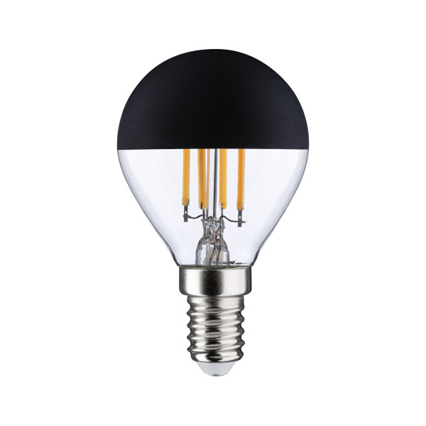 Ampoule led e14 sphèrique calotte réfle 4,5w 470lm 2700k dim nr mat h78mm d 45mm - Paulmann - 29264