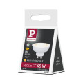 Ampoule led gu10 xxx xxw 550lm 2700k 38° 230v ral 9003 h50mm d35mm - Paulmann - 29266