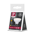Ampoule led gu10 xxx xxw x3 550lm 4000k 38° 230v ral 9003 h50mm d35mm - Paulmann - 29269