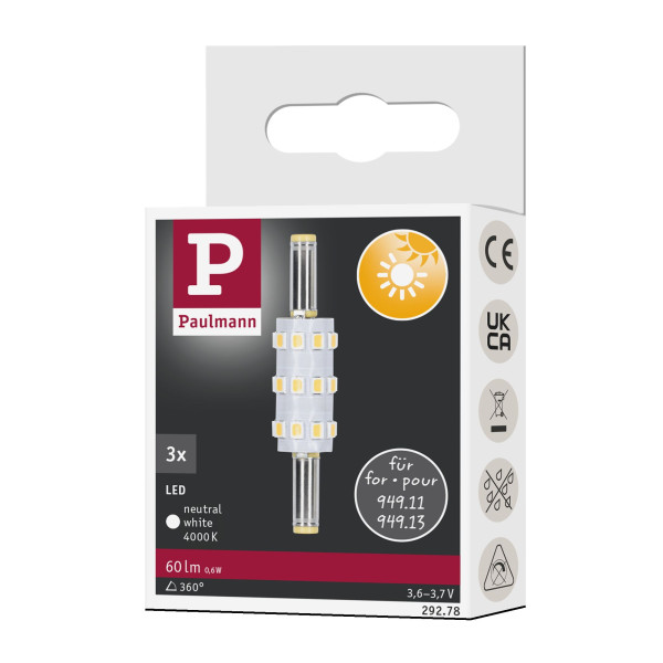 Ampoule led x30,6w 60lm 4000k 3,6v pour guirlande plug & shine 94911 & 94313 - Paulmann - 29278