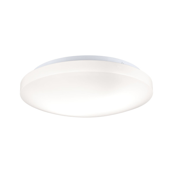 Plafonnier axin d300mm e27 max2x18w plastique blanc ip44 230v sans ampoule - Paulmann - 71059