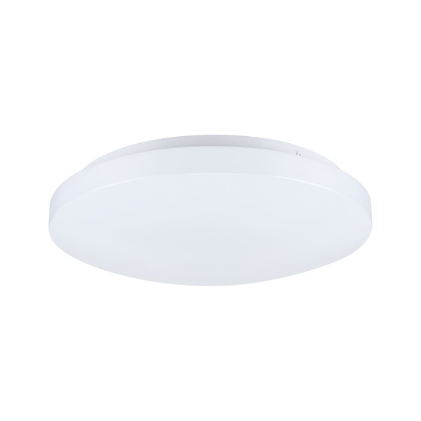 Plafonnier axin d300mm e27 max2x18w plastique blanc ip44 230v sans ampoule - Paulmann - 71059