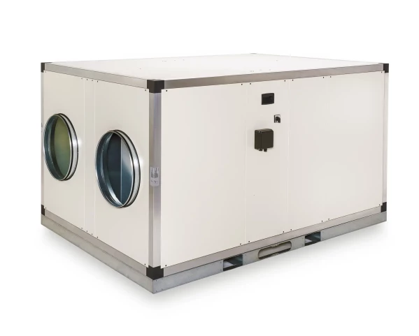 Centrale double-flux thr 93% vert droite 800 m3/h, pro reg, batterie électrique - S&P France - 249948