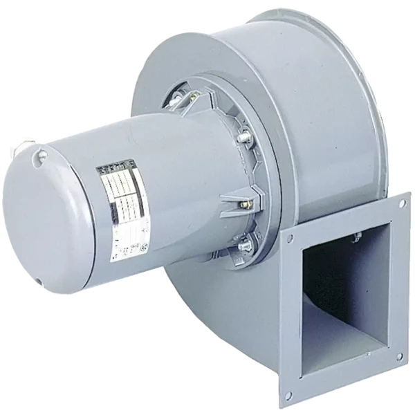 Moto-ventilateur centrifuge, 2600m3/h, 0,55 kw, 2 pôles, triphasé 230/400v, atex - S&P France - 310050