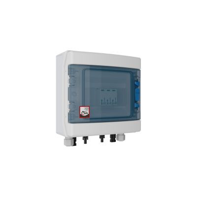 Coffret photovoltaic dc, 1x in + 1x out, raccordement mc4, ika-1/8, étanche - Eaton - EP-501988