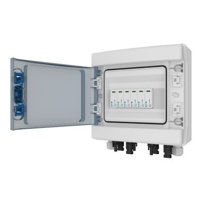 Coffret photovoltaic dc, 2x in + 2x out, raccordement mc4, ika-1/8, étanche - Eaton - EP-501989