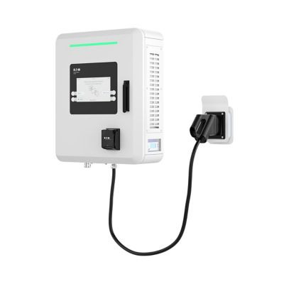 Borne de recharge ve tertiaire dc 30kw 1xccs2 80a + tpe rfid ip55 ik10 - Eaton - GMD3005ABAH00D00