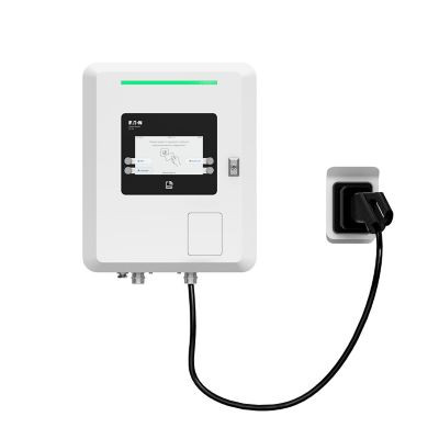 Borne recharge ve tertiaire dc 30kw 1xccs2 80a rfid + dc mid + tpe ip55 ik10 - Eaton - GMD3005BBAH00D00