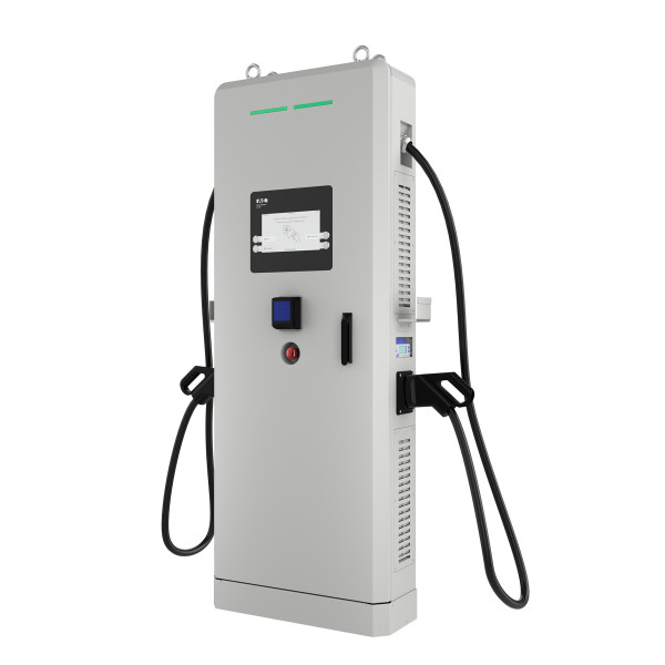 Borne de recharge ve double tertiaire dc 60kw 2xccs2 160a rfid ip55 ik10 - Eaton - GMD6055ABAG00D00