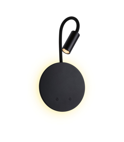 Applique led miora 1,5w 150lm 2700k dimmable usbc plastique noir 230v - Paulmann - 71288