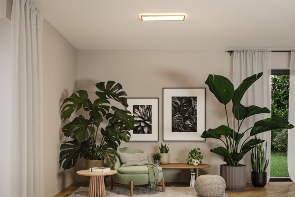 Panel atria shine 16w wsel 560x200mmholz - Paulmann - 71311