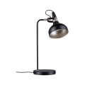 Lampe à poser juna max.20w e14 sans ampoule on/off métal noir doré 230v - Paulmann - 78479