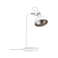 Lampe à poser juna max.20w e14 sans ampoule on/off métal blanc doré 230v - Paulmann - 78482