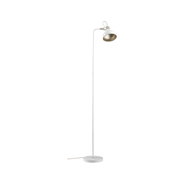 Lampadaire juna max.20w e14 sans ampoule on/off métal blanc doré 230v - Paulmann - 78483