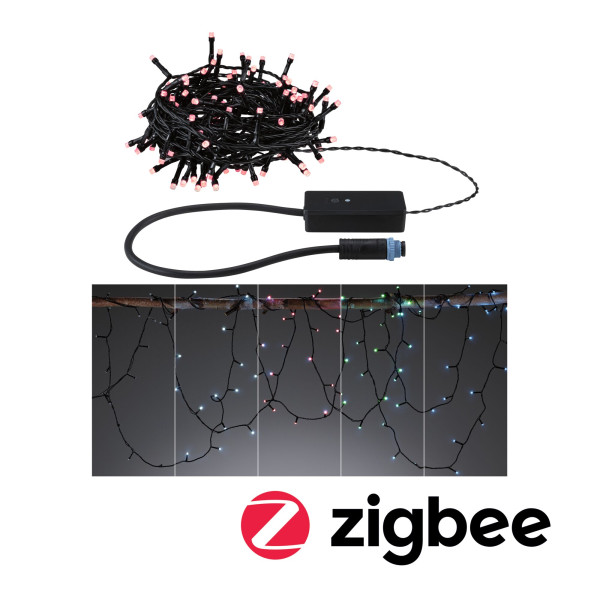 Extérieur plug&shine lichterkette yuna 10m rgbw ip44 - Paulmann - 94643