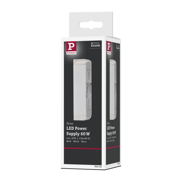 Uline power supply 60w 48v dc weiß kst - Paulmann - 94646