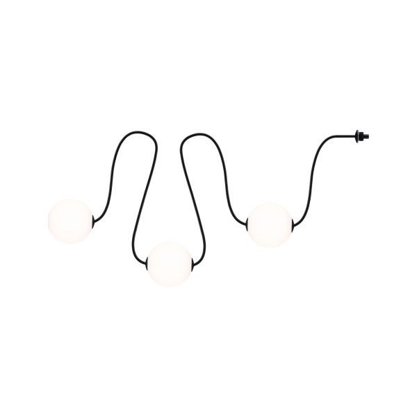 Extérieur plug & shine lichterkette naima 3 balls 1,5m 3000 k ip67 erweiterung - Paulmann - 94912