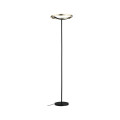 Lampadaire melina 20w 2700k métal or noir 230v - Paulmann - 94926