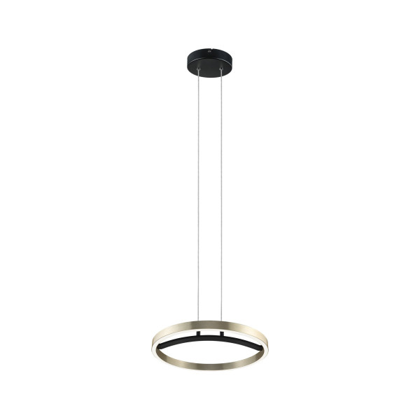 Suspension led melina 29w 2700k métal or noir 230v - Paulmann - 94928