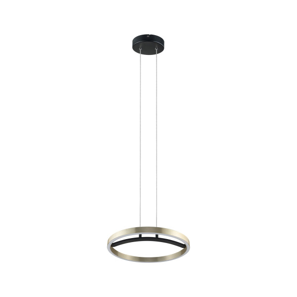 Suspension led melina 29w 2700k métal or noir 230v - Paulmann - 94928