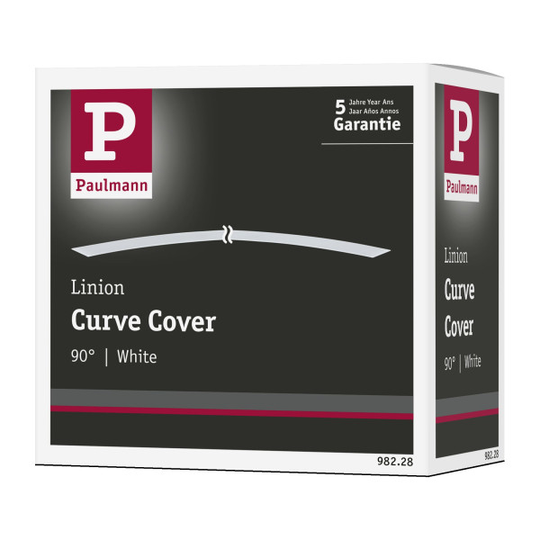 Linion couverture courbe blanc plastique - Paulmann - 98228