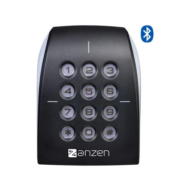 Lecteur proximité, osdp, bluetooth, clavier intégré, saillie, led, ik10 / ip65 - Aiphone - AZLECBLUEAC