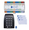 Pack contrôle d'accès : 1 centrale, 1 lect. bt osdp avec clavier codé + 3 badges - Aiphone - AZPACKBLUEAC