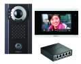 Pack ip saillie, moniteur avec boucle magnétique, programmé & switch poe inclus - Aiphone - PIXSV
