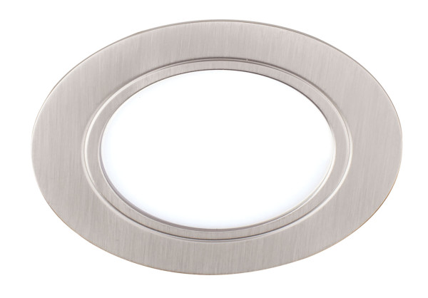 Meubled - encastré ip44 rond fixe alu, led 2w cct 3-4-5000k 200lm - Aric - 51848