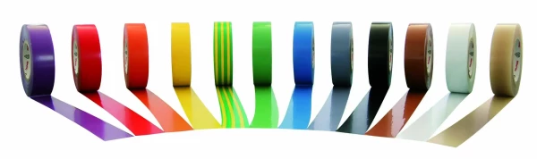 N°128 15mmx10m 5xass. (bleu-blanc-rouge-noir-vj) - Cellpack - 431369