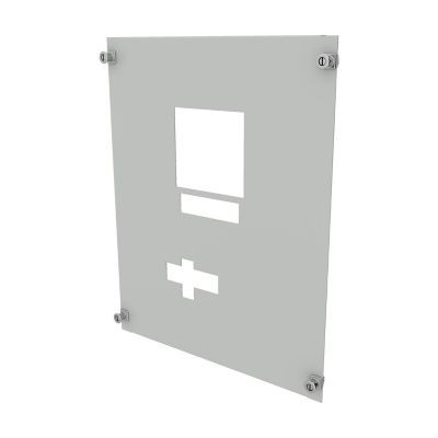 Plaque frontale profisnap, larg 400 mm, h=400 mm, pour nzm2-4-xfi 4p verticaux - Eaton - EP-502343