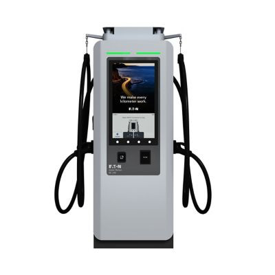 Borne recharge rapide green motion dc 180 kw 2xccs2 - compteur mid dc - tpe - Eaton - GMDA855BBAH00E00