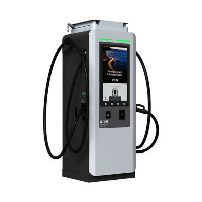 Borne recharge rapide green motion dc 180 kw 2xccs2 - compteur mid dc - tpe - Eaton - GMDA855BBAH00E00