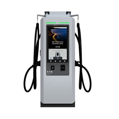 Borne recharge rapide green motion dc 300 kw 2xccs2 - compteur mid dc - Eaton - GMDC055BBAG00E00