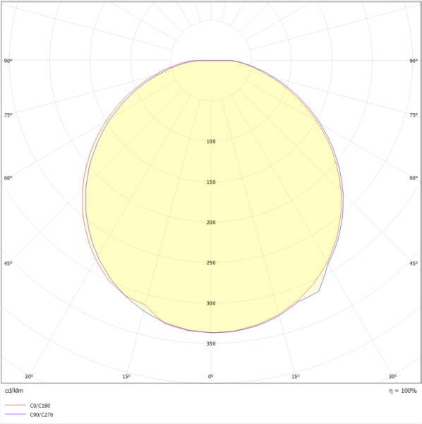 Alizé t1 led 1400lm 3000/4000k hfa gris 7016 - Ebenoid - 072006