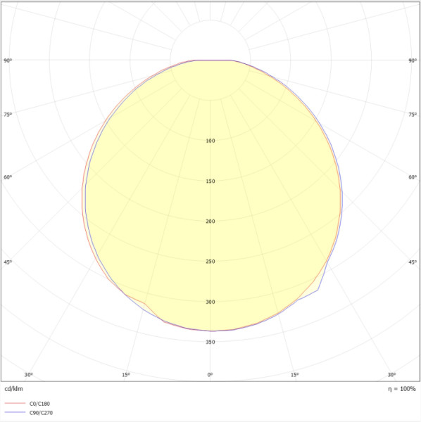 Alizé t1 led 1400lm 4000k gris 7016 - Ebenoid - 072025