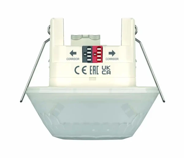 Détecteur de présence knx, encastré au plafond avec ressorts, spécial couloir - Theben - 1039073