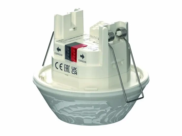 Détecteur de présence knx, encastré au plafond avec ressorts, spécial couloir - Theben - 1039073