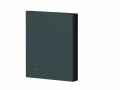 Façade ionprime aluminium noir mat 1 touche-2 appuis - Theben - 9080059