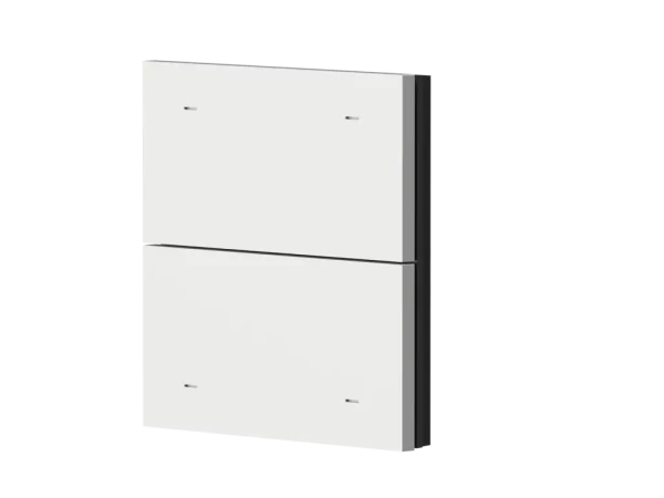 Façade ionprime pb classique noir soft 2 touches-4 appuis - Theben - 9080068