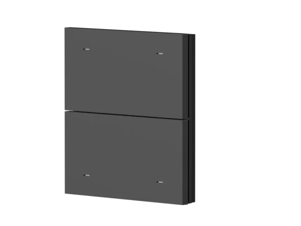 Façade ionprime pb classique blanc soft 2 touches-4 appuis - Theben - 9080069