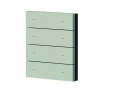 Façade ionprime pb classique gris soft 4 touches-8 appuis - Theben - 9080077